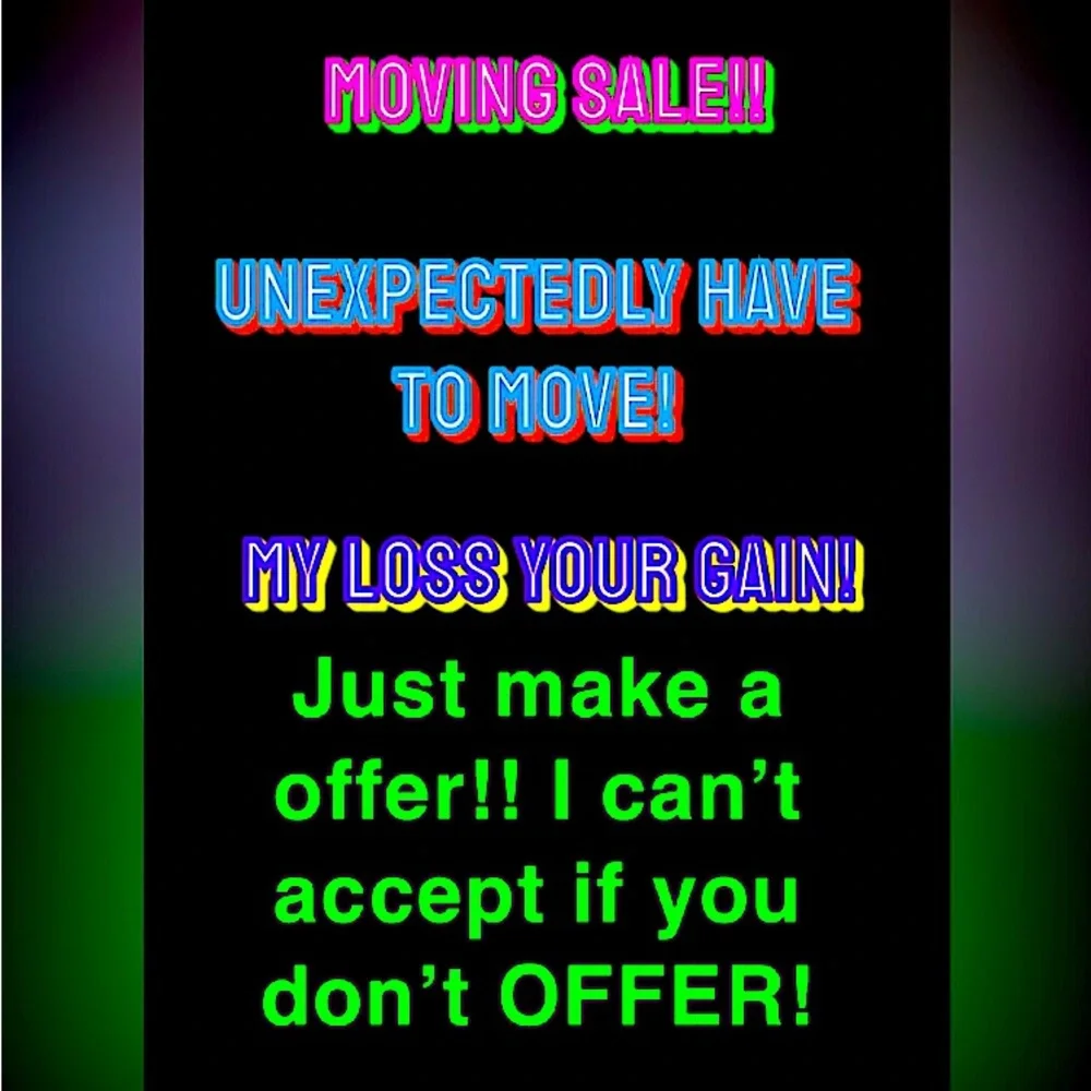 !!! Moving Sale!!! - Picture 1 of 1